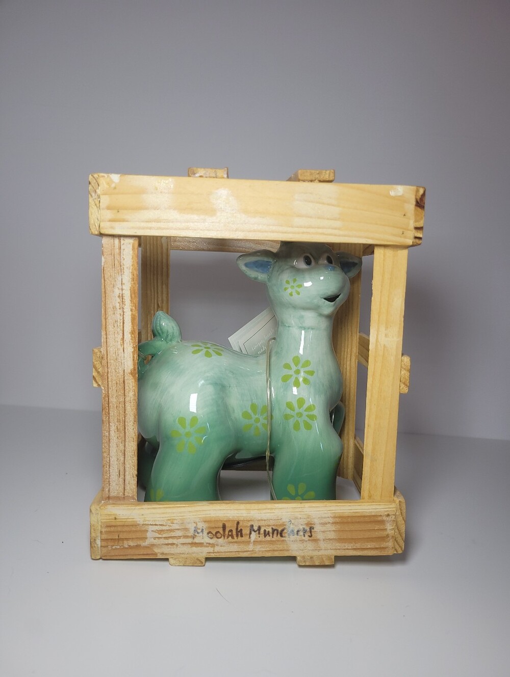 Moolah Munchers - Giraffe Early 2000s Ceramic Piggybank